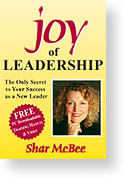 Joy of Leadership by Shar McBee book image